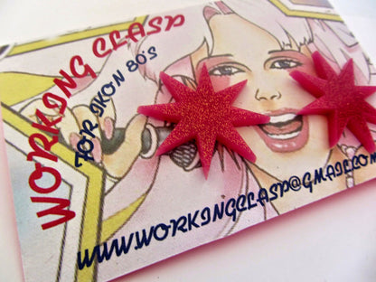 Jem & The Holograms earrings