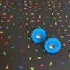 Chakra sacred geometry stud earrings