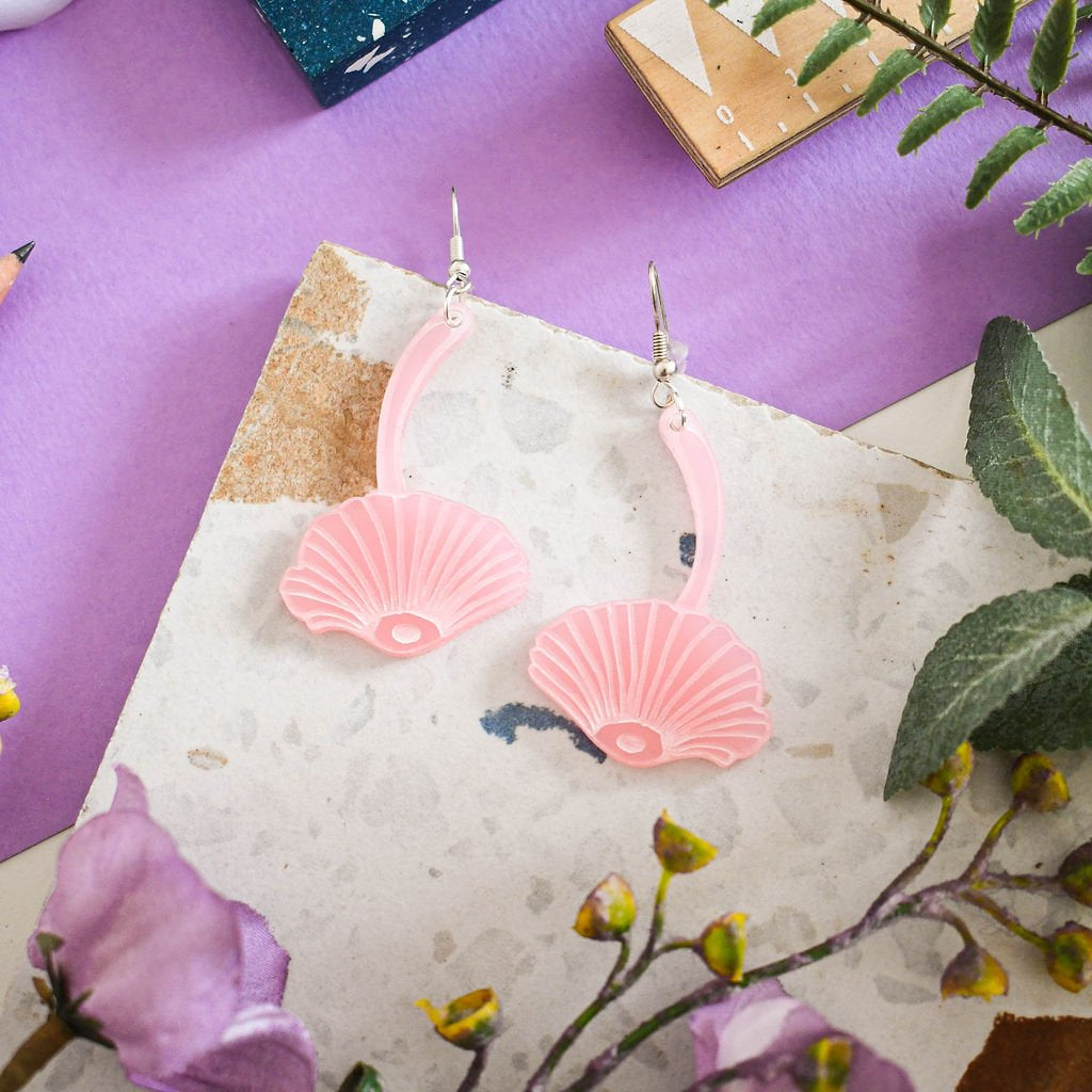 Puck's magic mushroom earrings