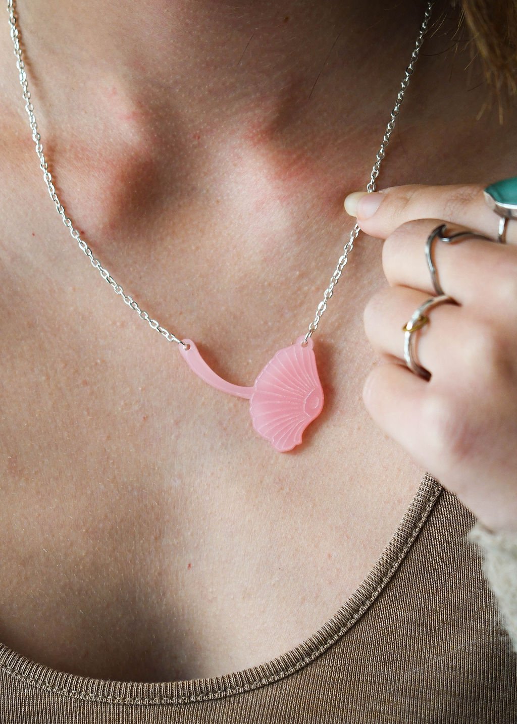 Puck's magic mushroom necklace