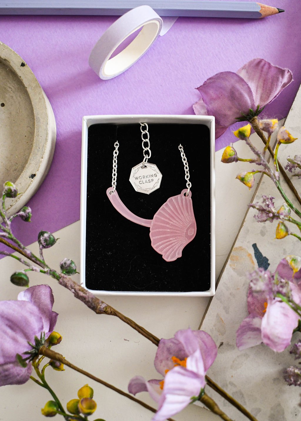 Puck's magic mushroom necklace