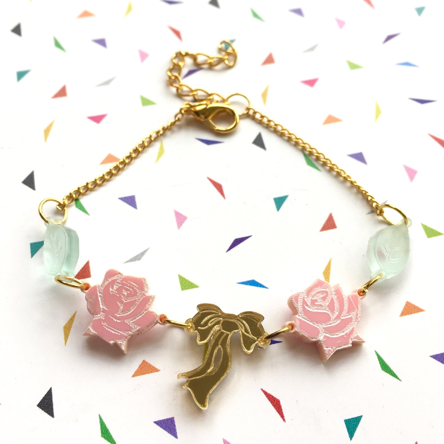 Roses & Ribbons bracelet