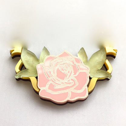 Roses & Ribbons brooch