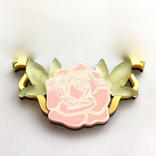 Roses & Ribbons brooch