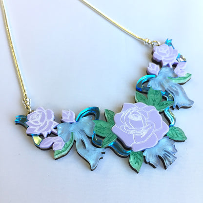 Roses & Ribbons necklace