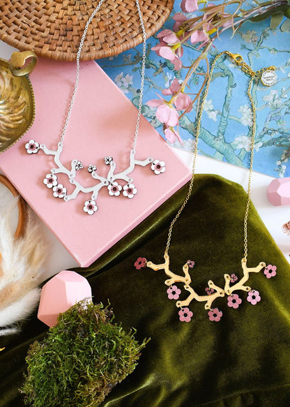 Spring blossom necklace