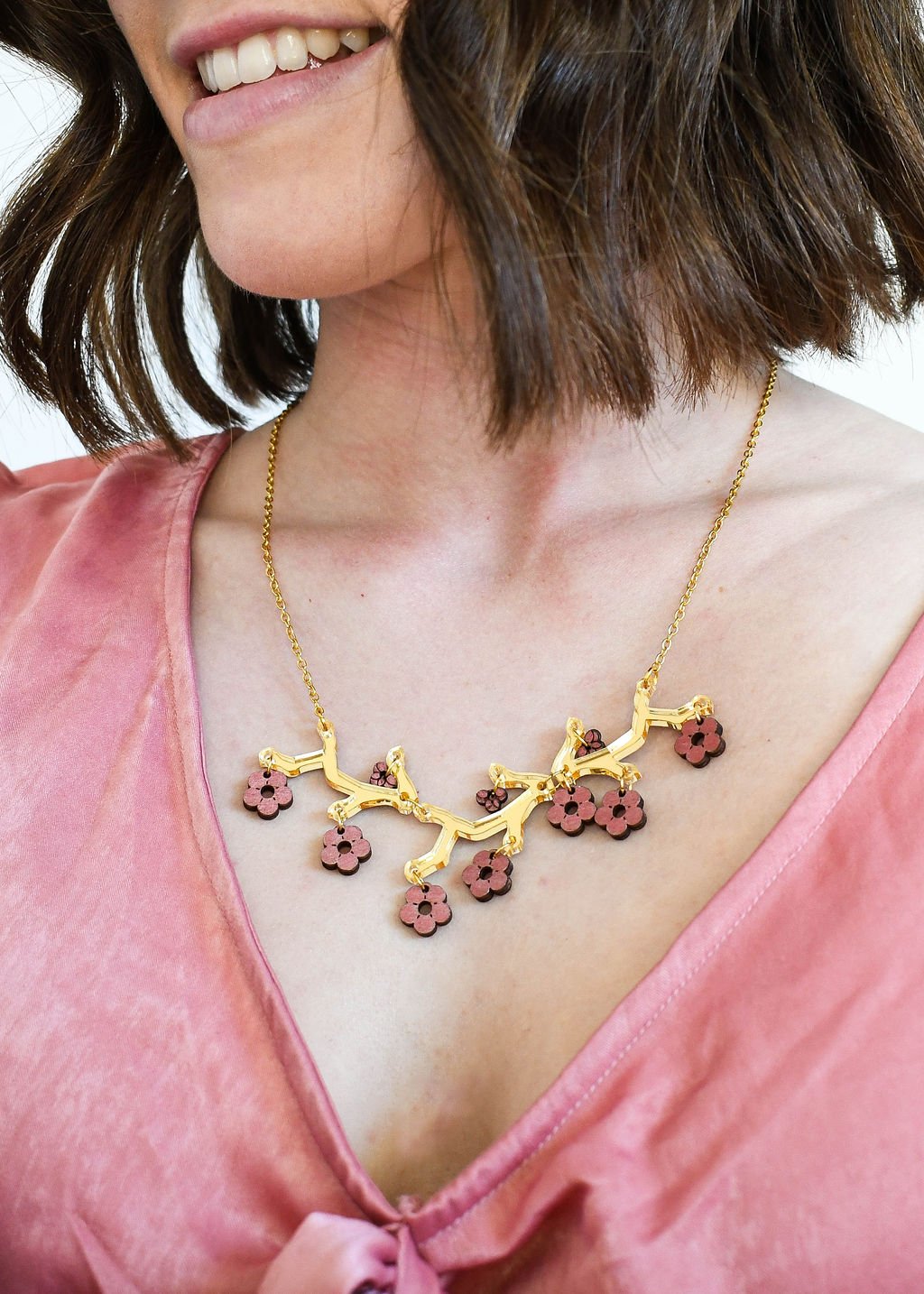 Spring blossom necklace
