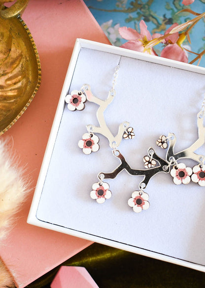 Spring blossom necklace
