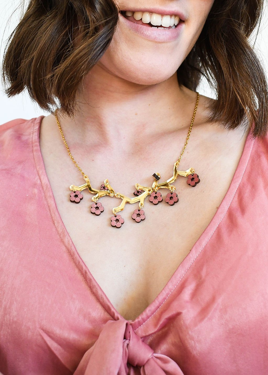 Spring blossom necklace