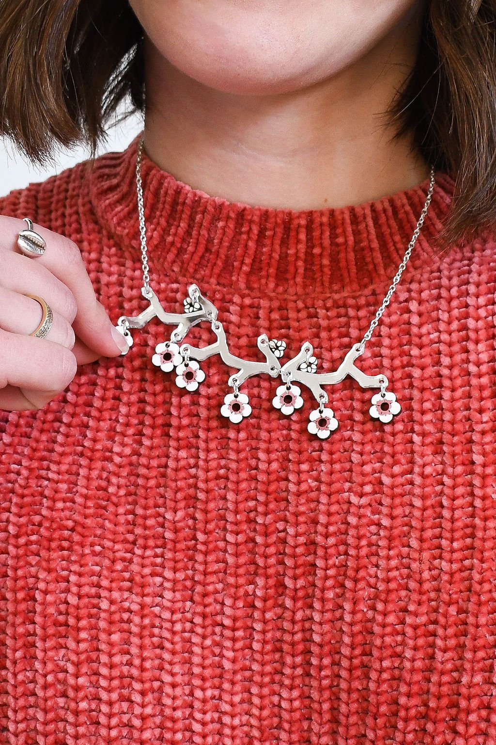 Spring blossom necklace