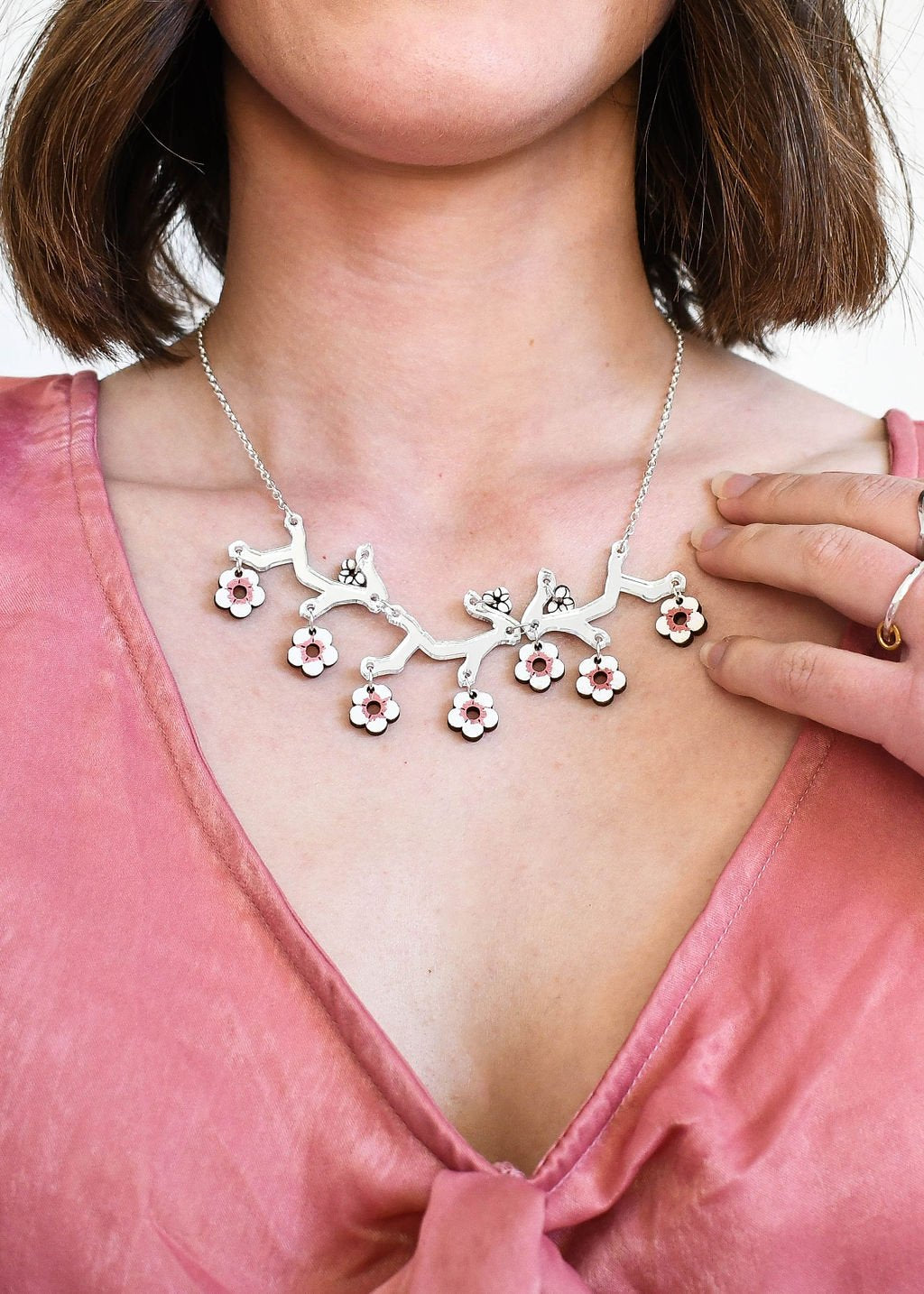 Spring blossom necklace