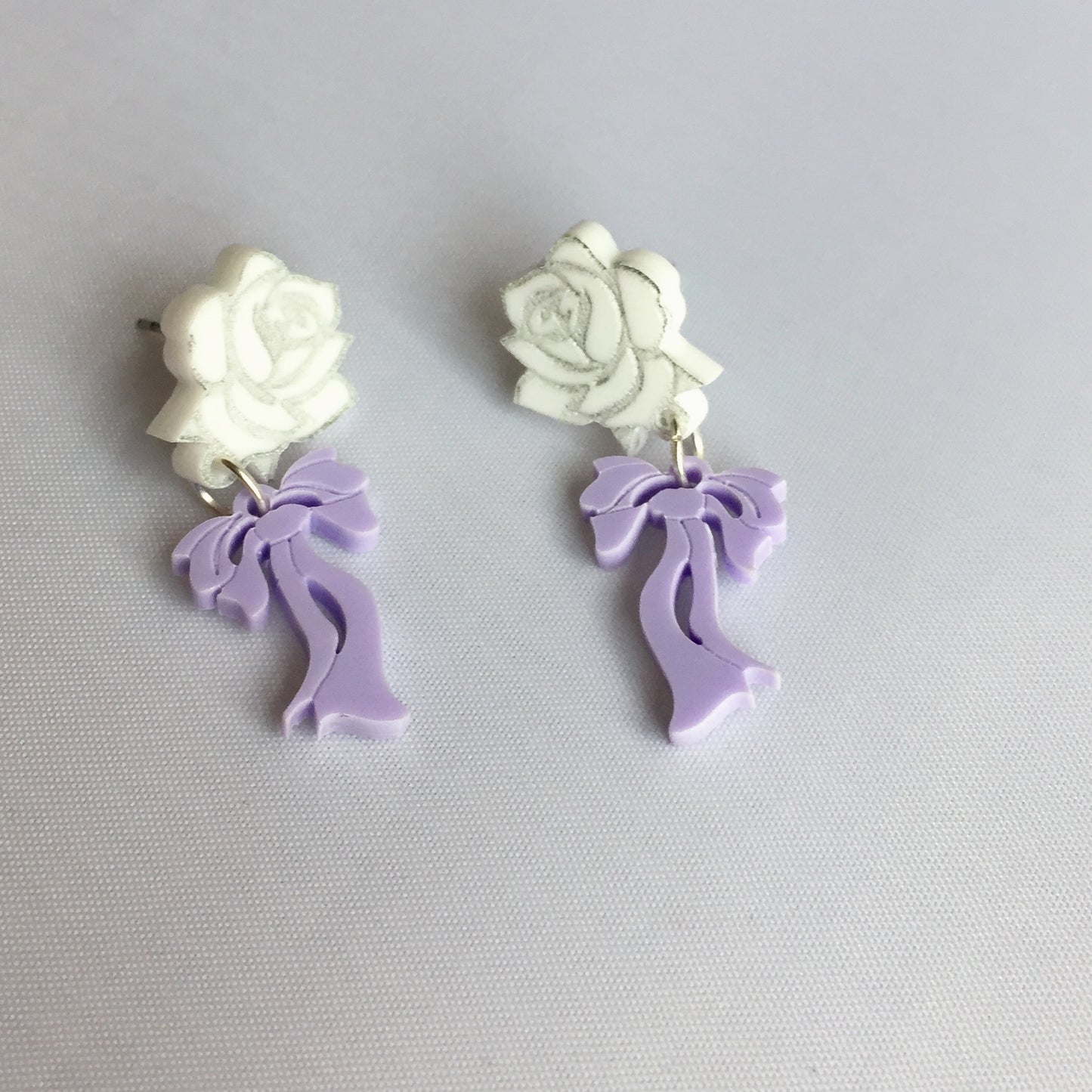 Suffragette edition Roses & Ribbons necklace *LIMITED EDITION*