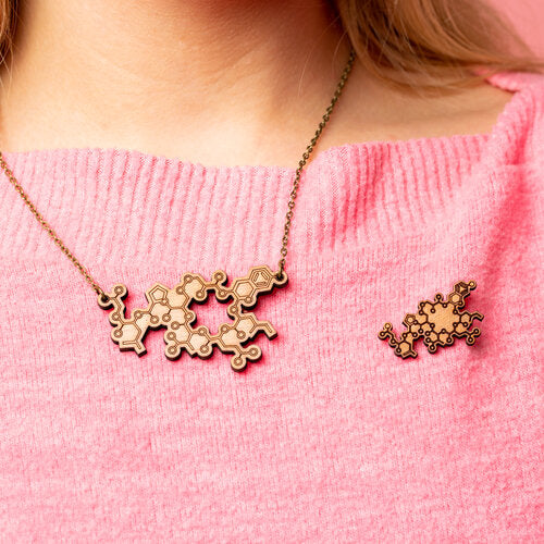 Oxytocin molecule pin: 'the love chemical'