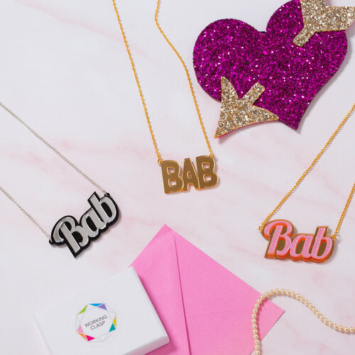'Bab' necklaces