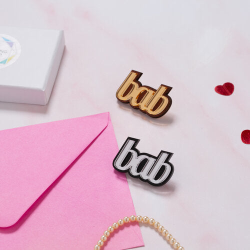 'bab'pin badge