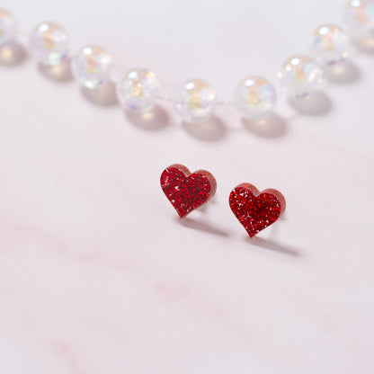 Sweet heart studs