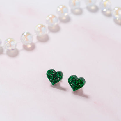 Sweet heart studs
