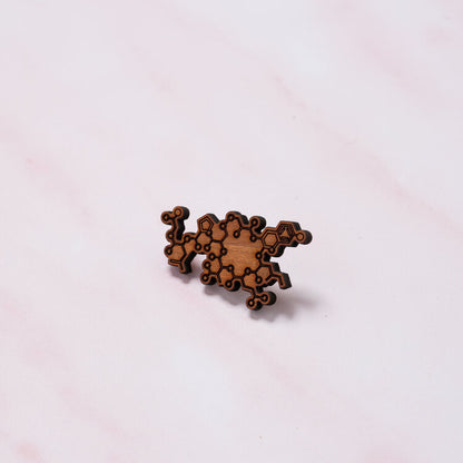 Oxytocin molecule pin: 'the love chemical'