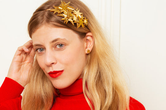 All that glitters starburst headband