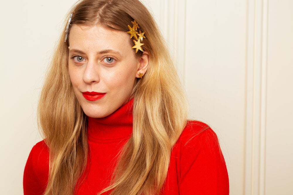 Starburst hair clips