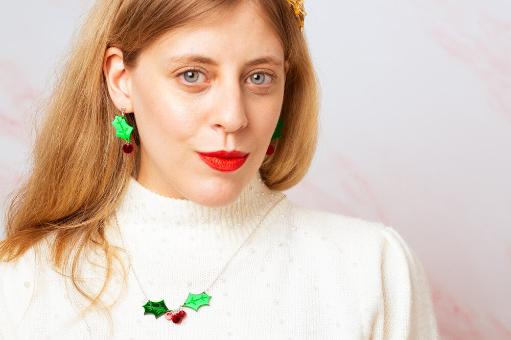 Holly Jolly earrings