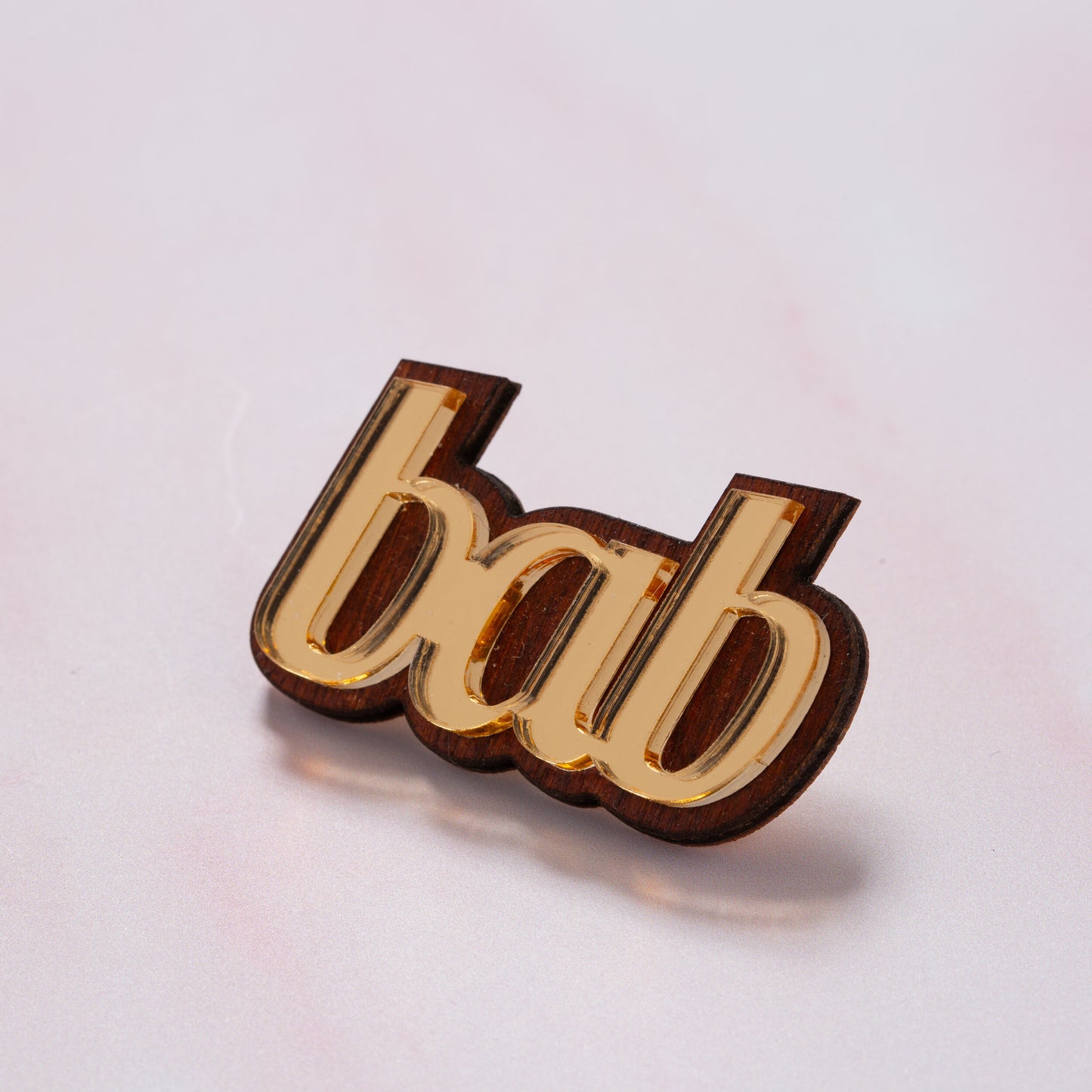 'bab'pin badge