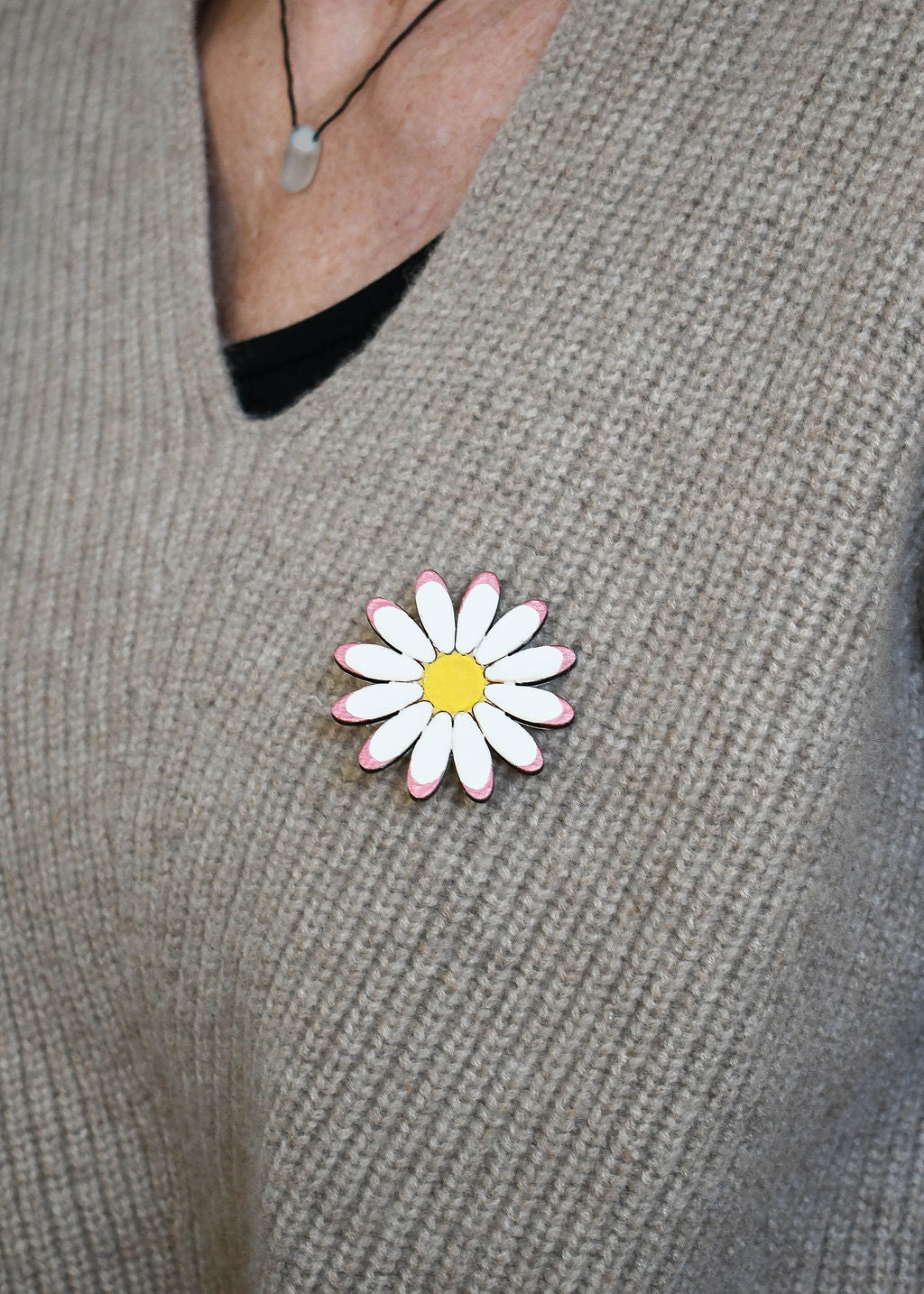 Big Daisy Brooch