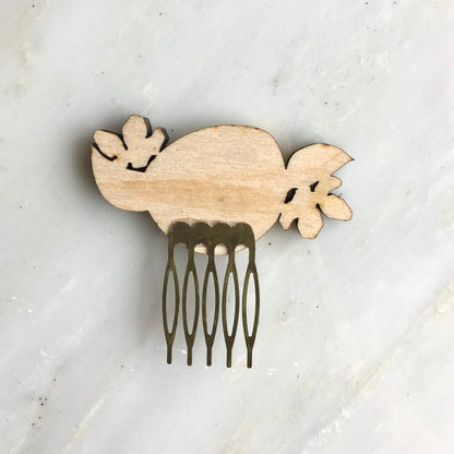 St Clements oranges or lemons hair comb