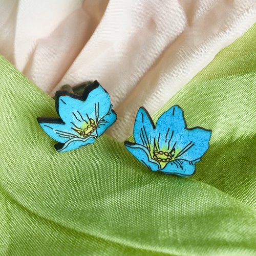 Forget-Me-Not cufflinks