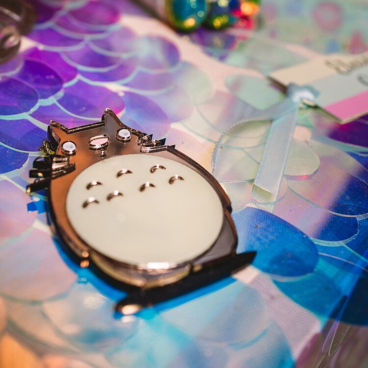 Totoro brooch